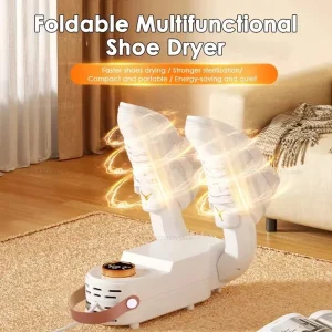 Intelligent Shoe Dryer with Adjustable Timer Fast Dry Deodorize Sterilize Household Shoe Warmer Heating Device for Boots Sneaker
