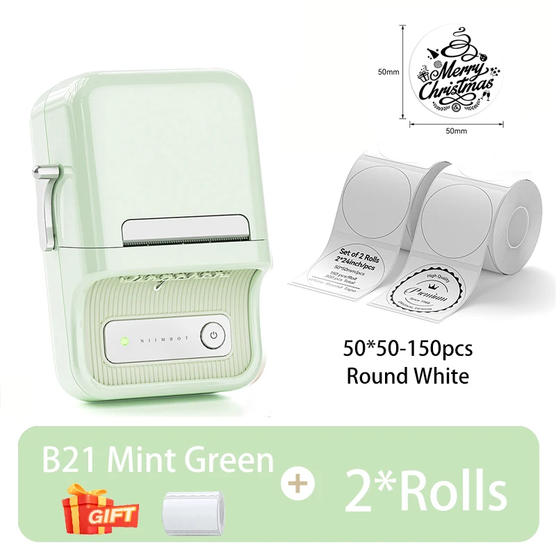 Mint-White50round-2R