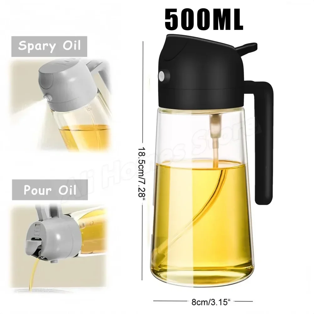 Black-Plastic 500ml