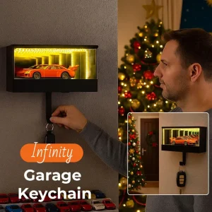 Parking Lot Scene Hook Garage Keychain Hook Creativity Luminous Garage Hook Single Hook Decoration Indoor Home Keychain Hook
