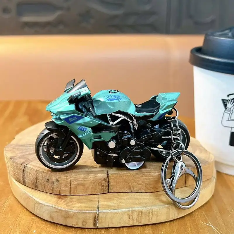 lake blue keyring