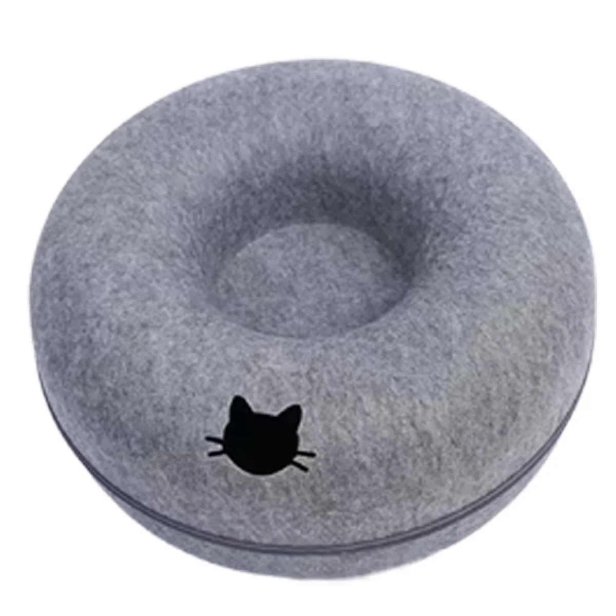 Dark gray with hole