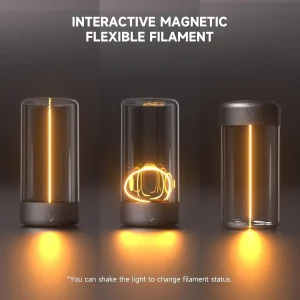 Portable quantum wire ambient magnetic light Type-C charging, eye protection function, bedroom, study, camping, Christmas gift