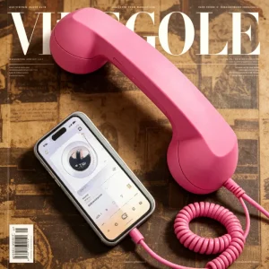 New Cute Retro Wired Phone Receiver Handset 3.5mm Jack Type-C Volume Control Answer End Button Photo Prop Party Decor Receiver